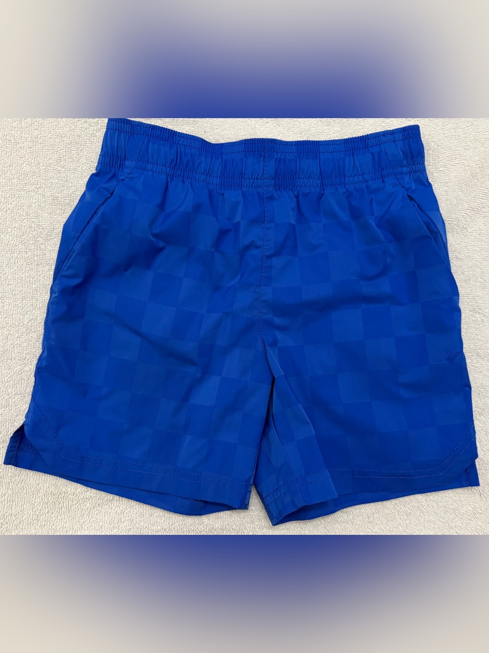 Old Navy Royal Blue Checkerboard Boys' Shorts